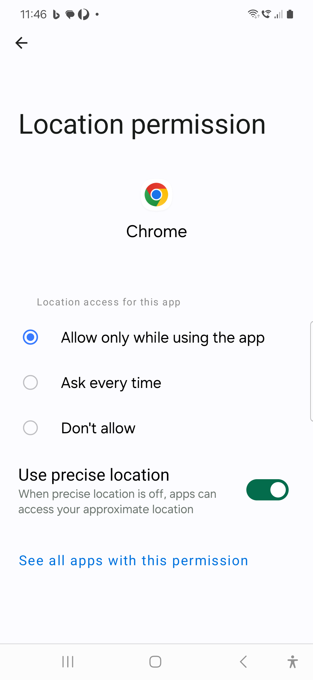 Android settings 1